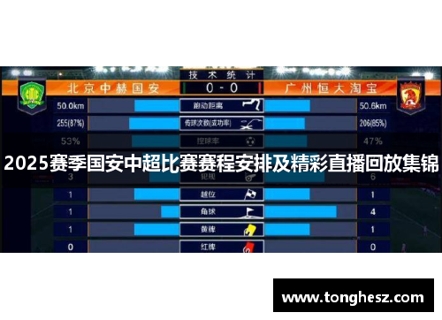 2025赛季国安中超比赛赛程安排及精彩直播回放集锦